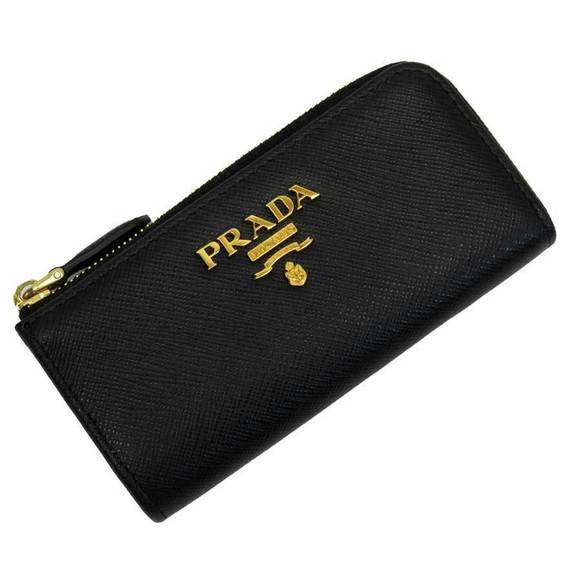 Prada Case Key Black Nero Saffiano Leather - Picture 1 of 3